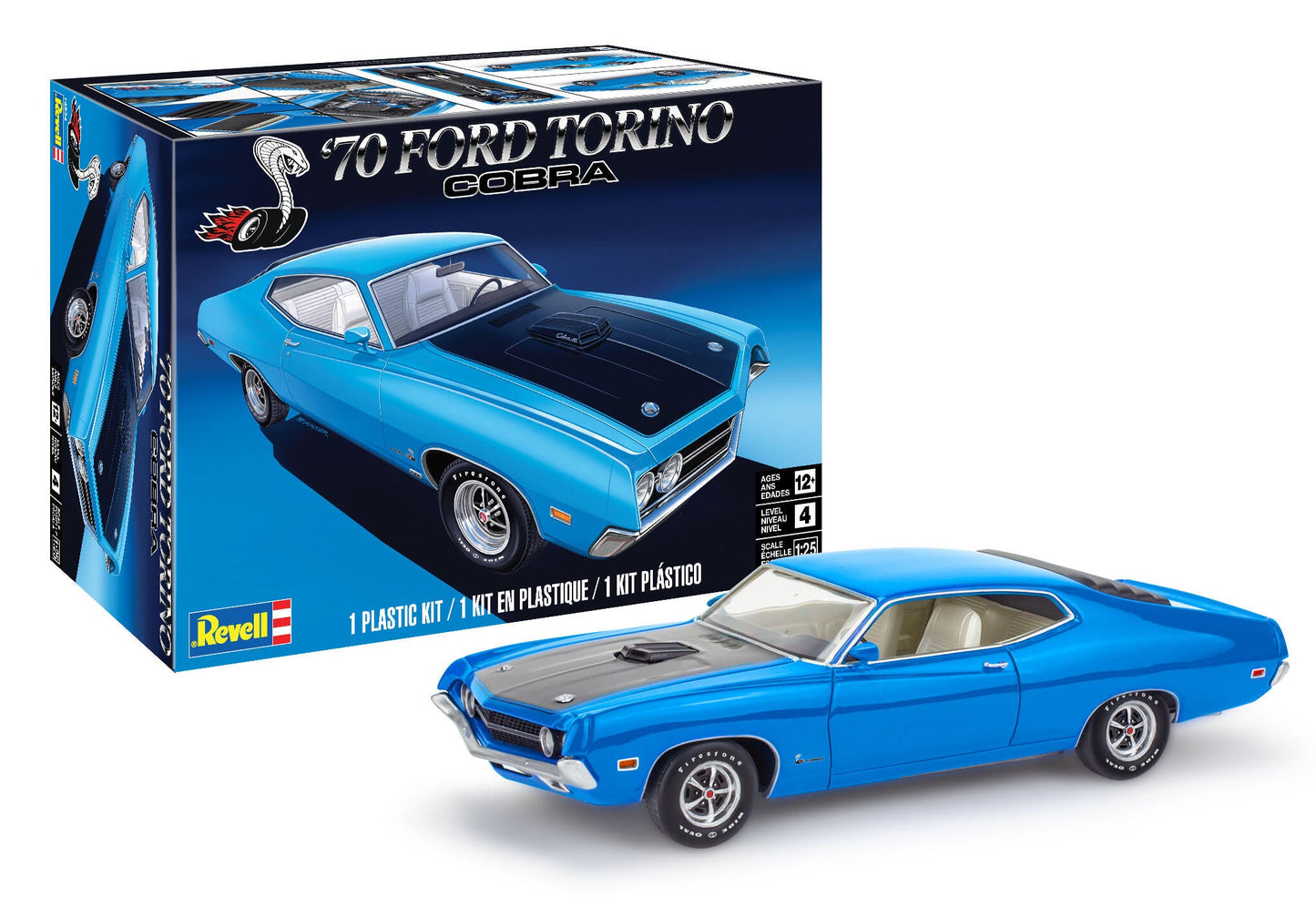 1970 Ford Torino Cobra Model Kit