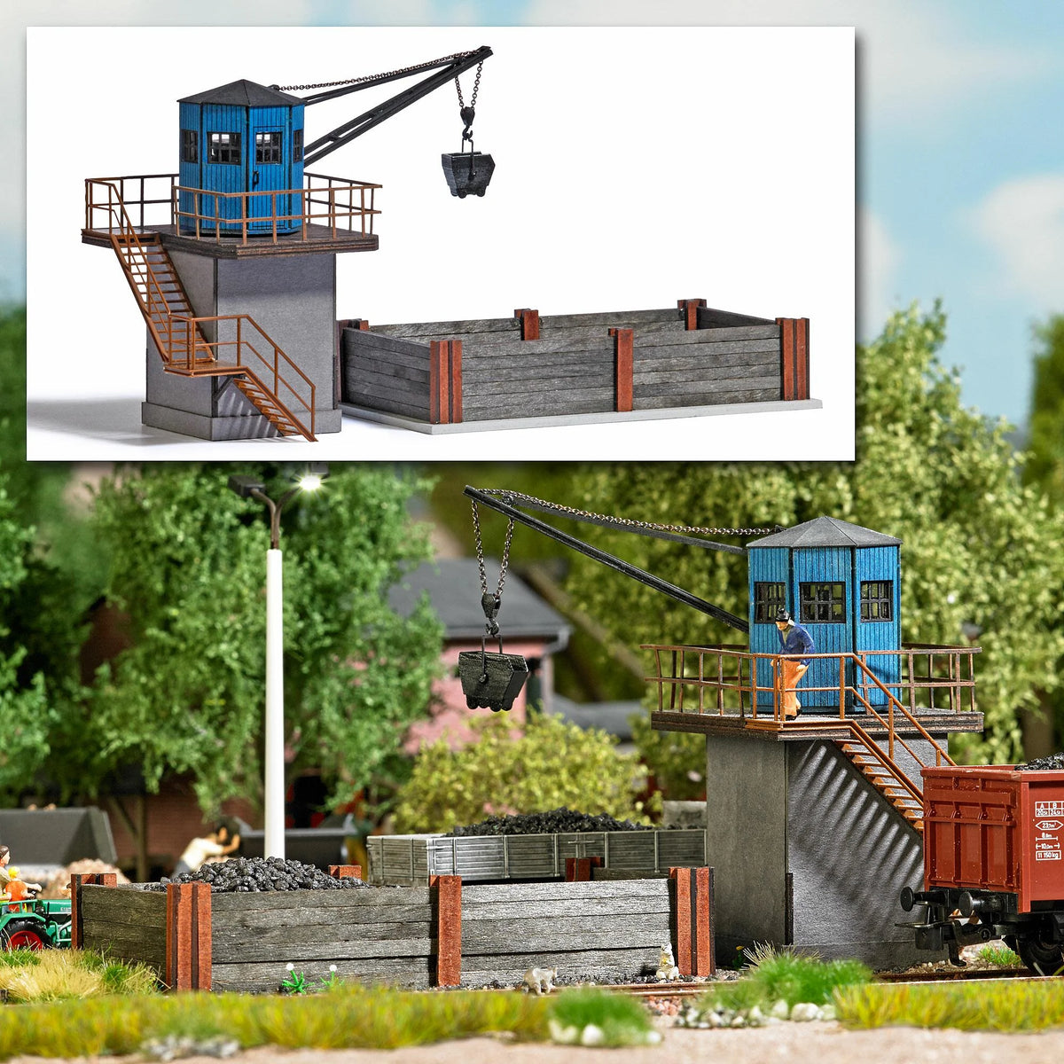 BUS1970 Coal loading crane and bunker