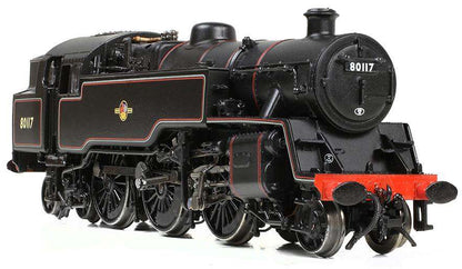 372-536A BR Standard 4MT Tank 80117 BR Lined Black (Late Crest) Steam Locomotive