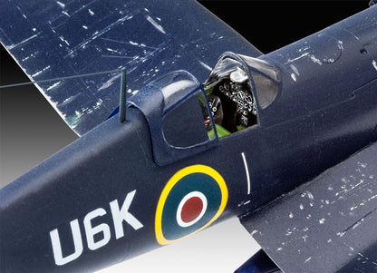 Vought F4U-1B Cor - sair "Royal Navy" Model Kit