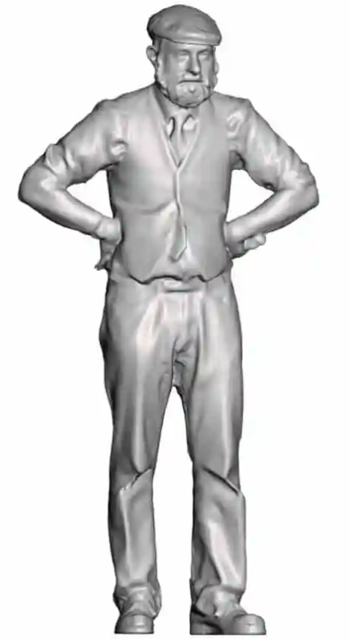 N Gauge - 1870-1947 Pre-Grouping & Grouping - Driver with hands on hips