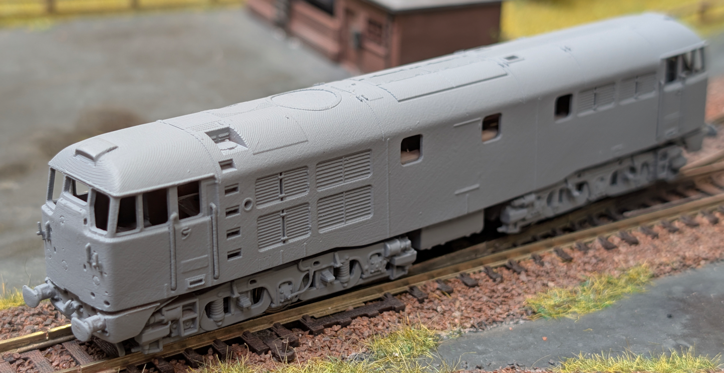 TT3071TXSM Class 30 BR Green 'D5502' Diesel Locomotive - DCC Sound