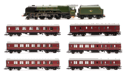 Set of 7 BR TT:120 'Duchess of Abercorn' Steam Locomotive & Coaches