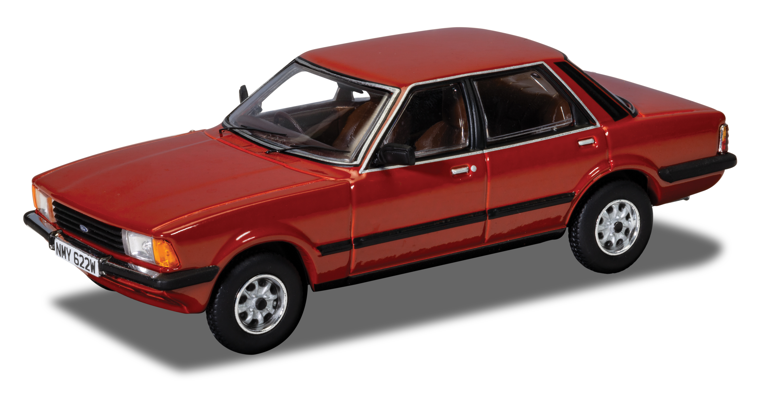 Corgi VA15006 Ford Cortina Mk5 1.6 GL, Terracotta – Rails