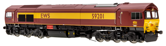 Class 59 59201 EWS Vale of York Diesel Locomotive