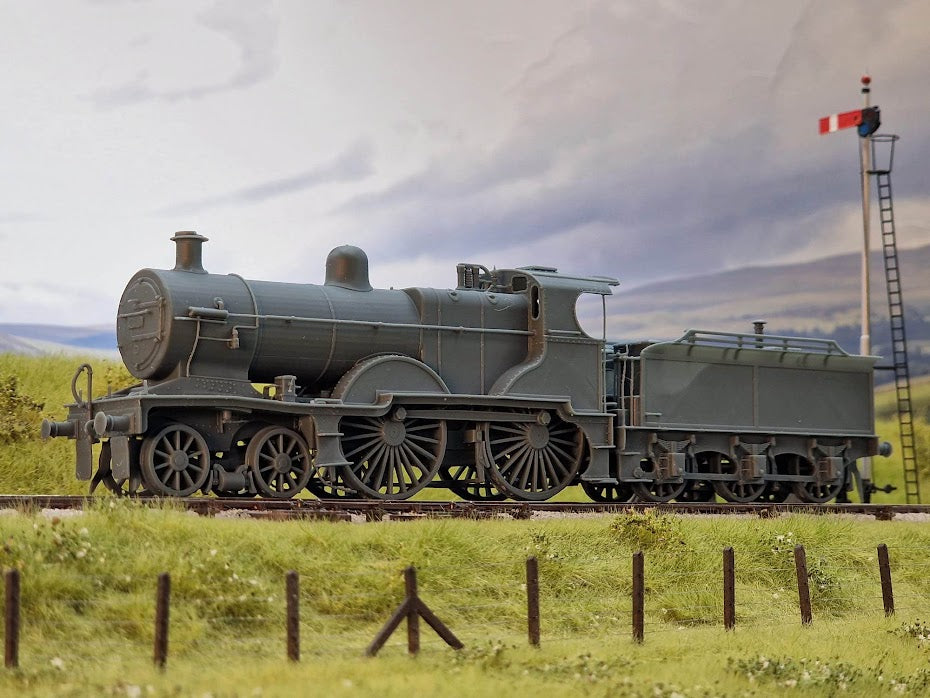 462 Configuration Engine Train Rapido Trains UK Midland Railway 483 Class 4-4-0 LMS Lined Black No.462 ...