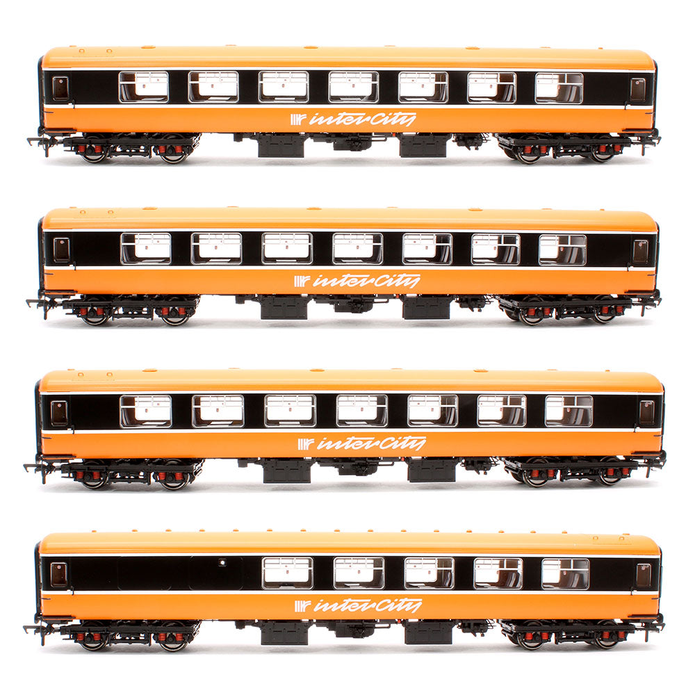 CIE/IR Mk.2b/c Passenger Coach - CIE Orange - 4 Coach Pack A