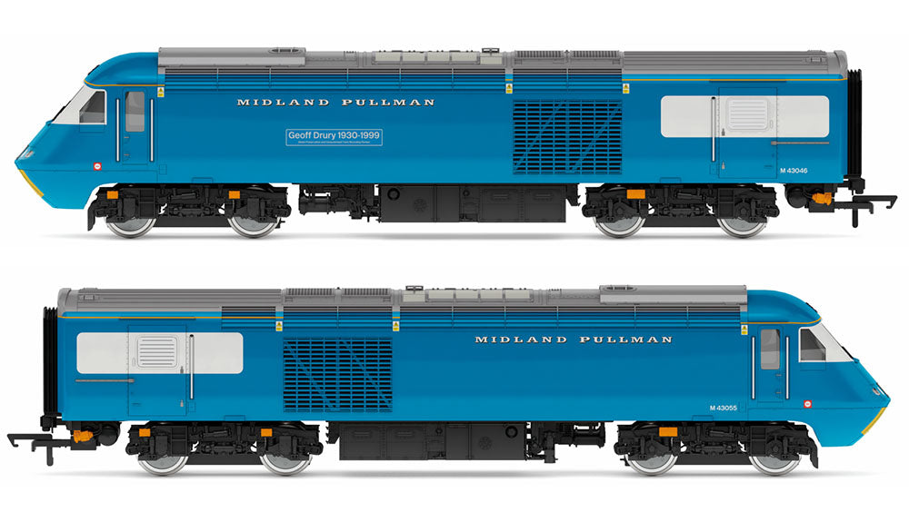 Hornby Midland Pullman HST Pack (Yellow Warning Panel) – Rails of Sheffield