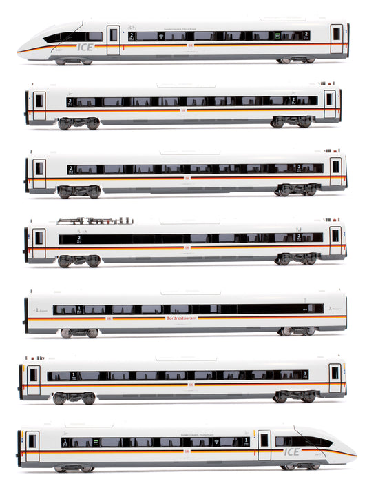 DBAG BR412 057 ICE4 German Stripe EMU 7 Car Powered Set VI