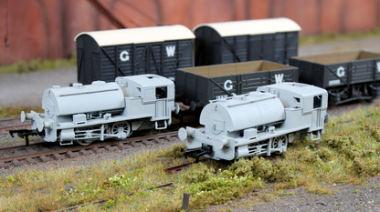 Port of Par Bagnalls Twin Pack - Lined Light Green (As Preserved) Steam Locomotive - DCC Sound