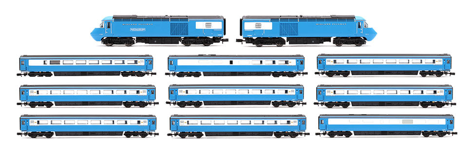 Pre-Owned Class 43 HST Pullman Blue Full Train Set (11 Car Set)