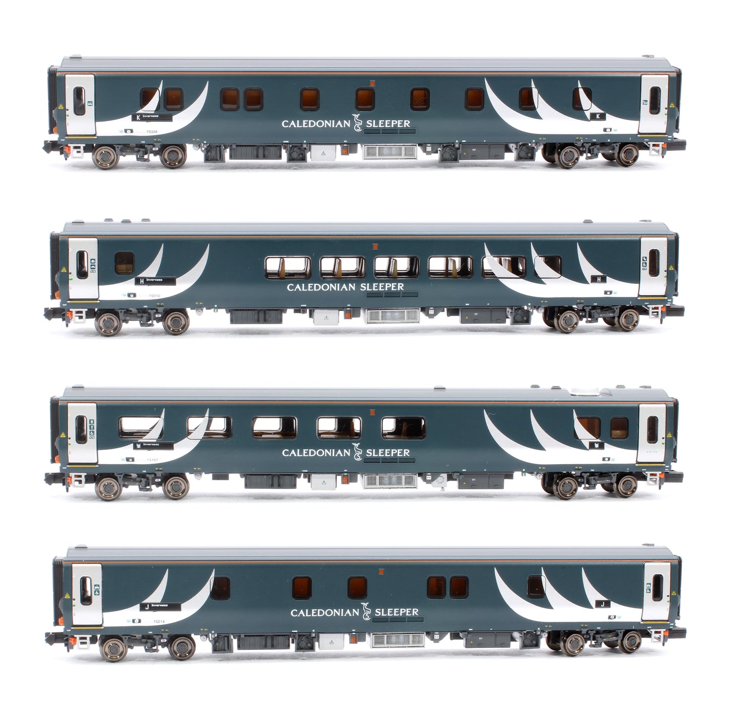Caledonian Sleeper Mark 5 Highlander pack 3: Inverness part 1 4-car pack