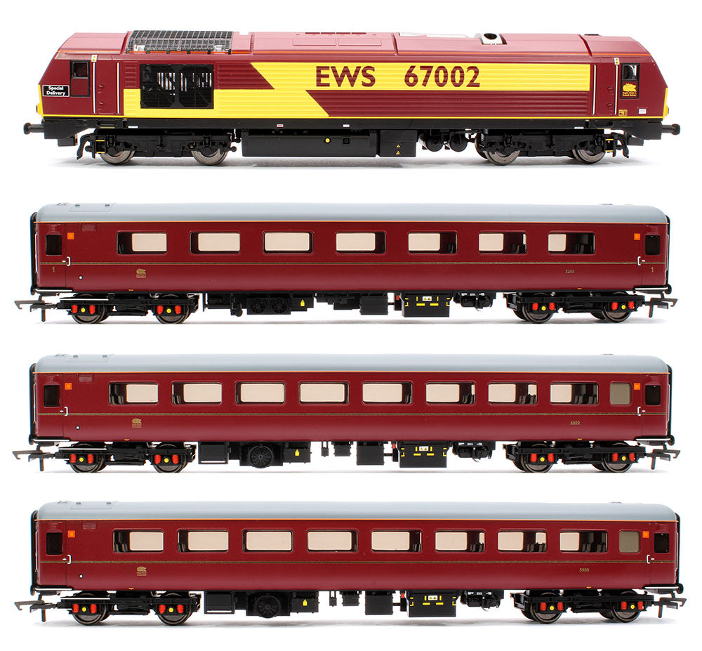 Class 67 67002 'Special Delivery' Business EWS Train Pack