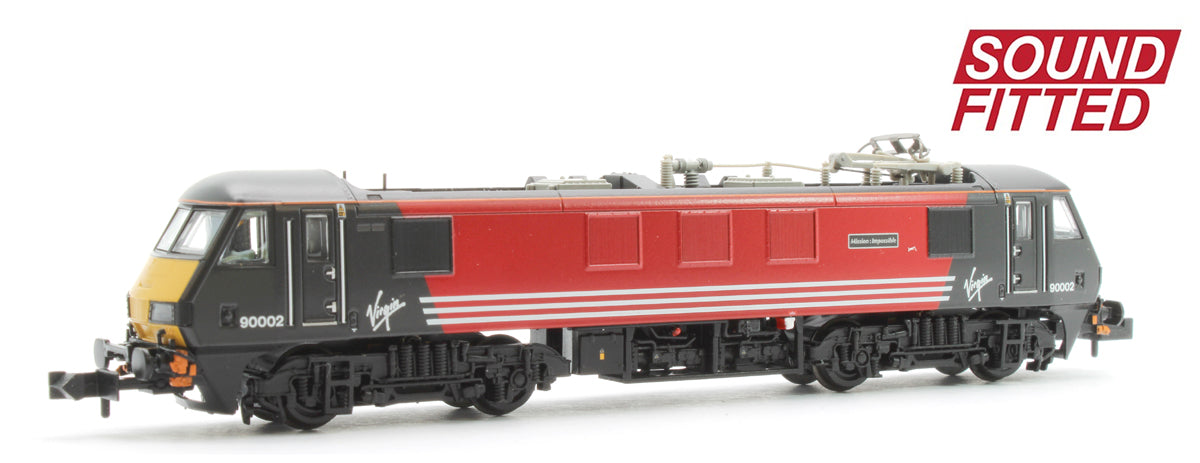 Class 90/0 90002 'Mission: Impossible' Virgin Trains (Original) Electric Locomotive - DCC Sound