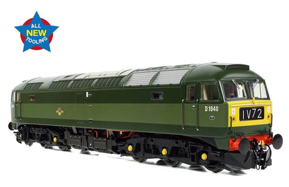 Class 47/0 D1940 BR Two-Tone Green (Small Yellow Panels) Diesel Locomotive