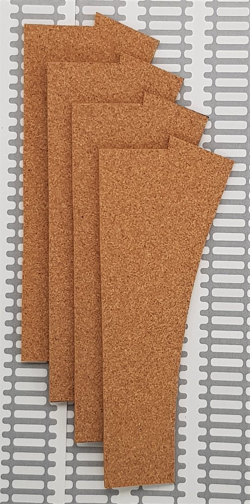 Cork track Underlay - R/H Standard Point - Pack of 4