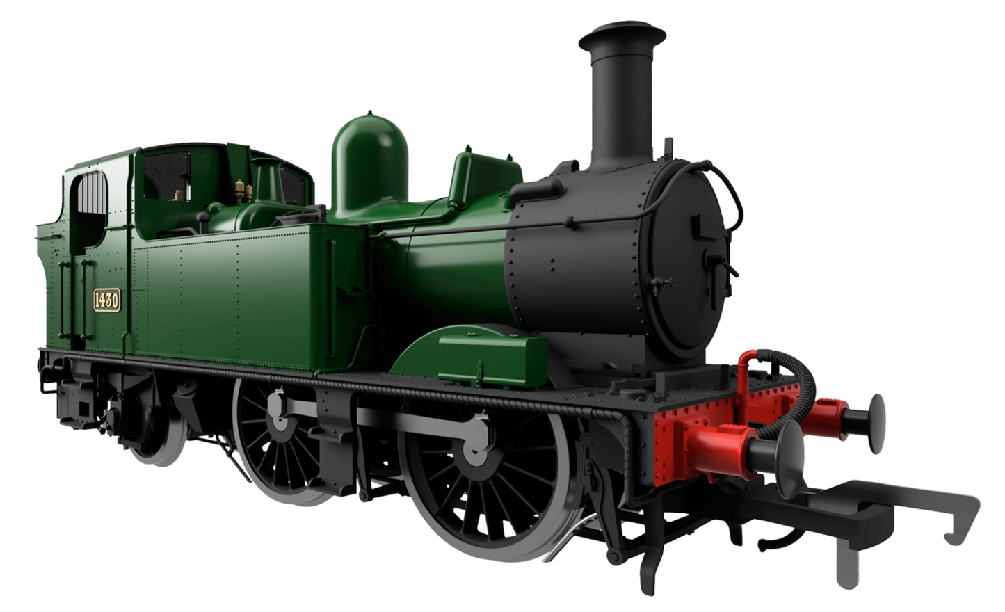 14XX Class 0-4-2 1426 BR Green Lined Late Emblem Steam Locomotive