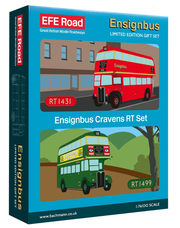Cravens RT Ensignbus Set RT1431 & RT1499