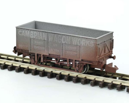 20T Steel Mineral Cambrian Wagon Works 90017 - Weathered