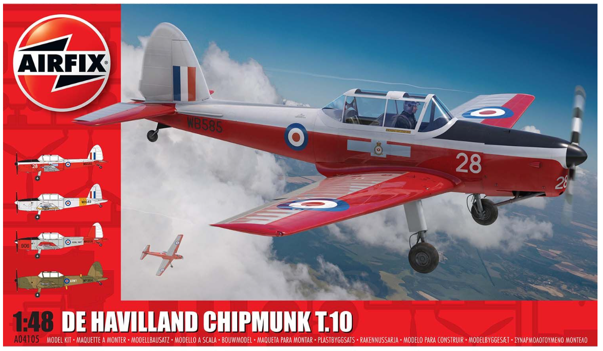 de Havilland Chipmunk T.10 Model Kit