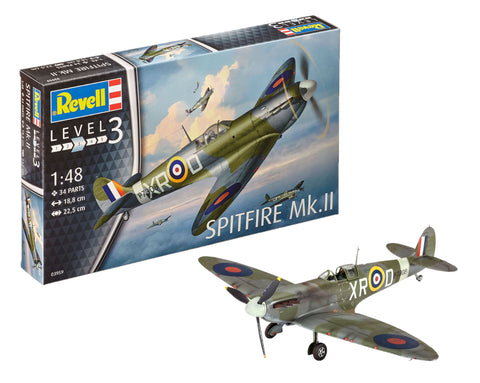 Revell 03959 Supermarine Spitfire (1:48 Scale) Model – Rails