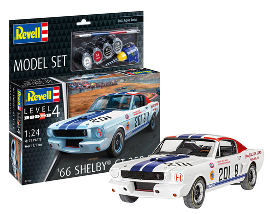 19Model Set 65 Shelby GT 350 R (1:24 Scale) Model Kit