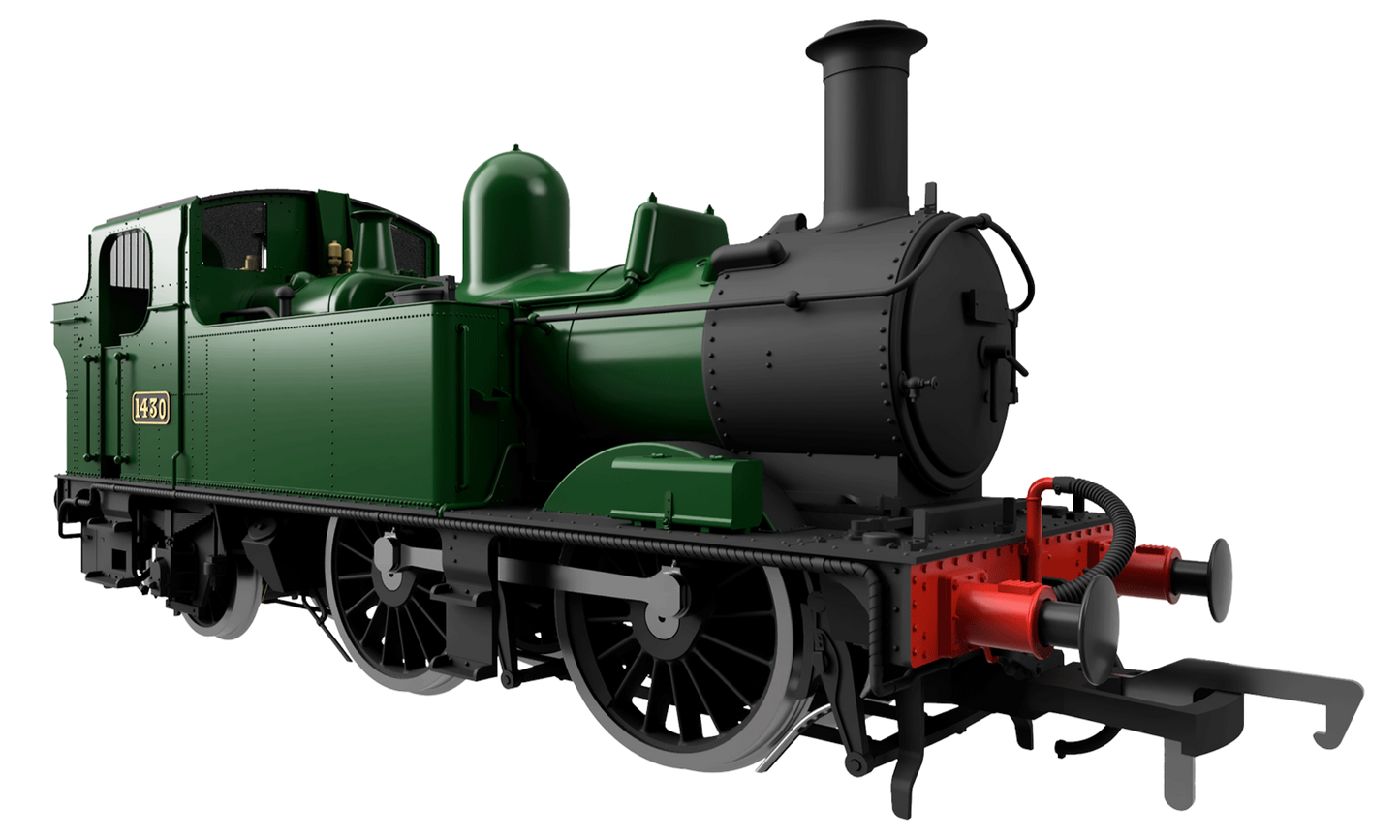 14XX Class 0-4-2 1426 BR Green Lined Late Emblem Steam Locomotive - DCC Fitted