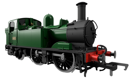 14XX Class 0-4-2 1426 BR Green Lined Late Emblem Steam Locomotive - DCC Fitted