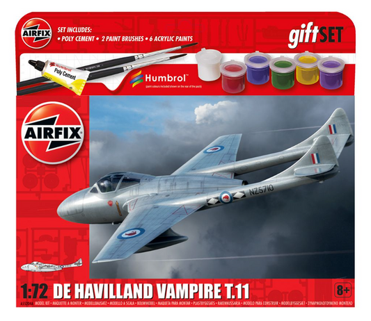 Hanging Gift Set - de Havilland Vampire T.11 Model Kit