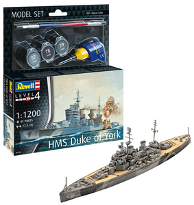 Model Set Battleship HMS Duke of York Model Kit