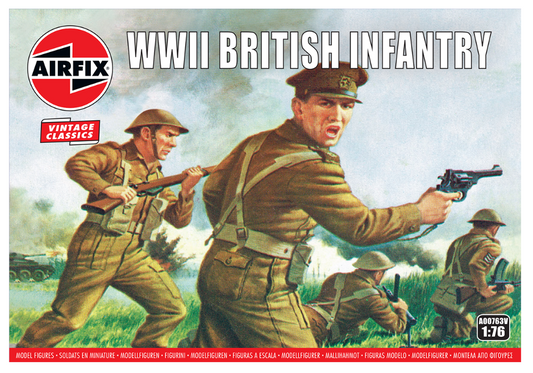 WWII British Infantry N. Europe Model Kit