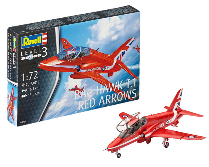 British BAe Hawk T.1 Red Arrows (1:72 Scale) Model Kit