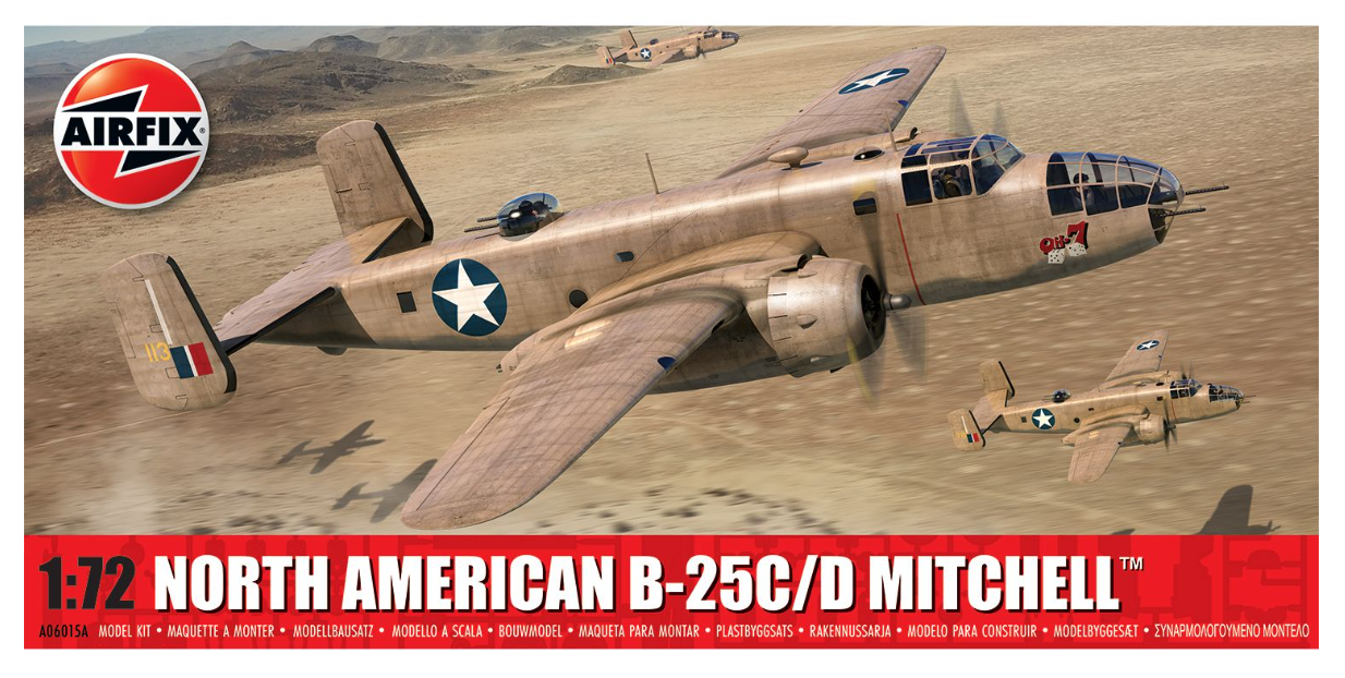 North American B-25C/D Mitchell Model Kit