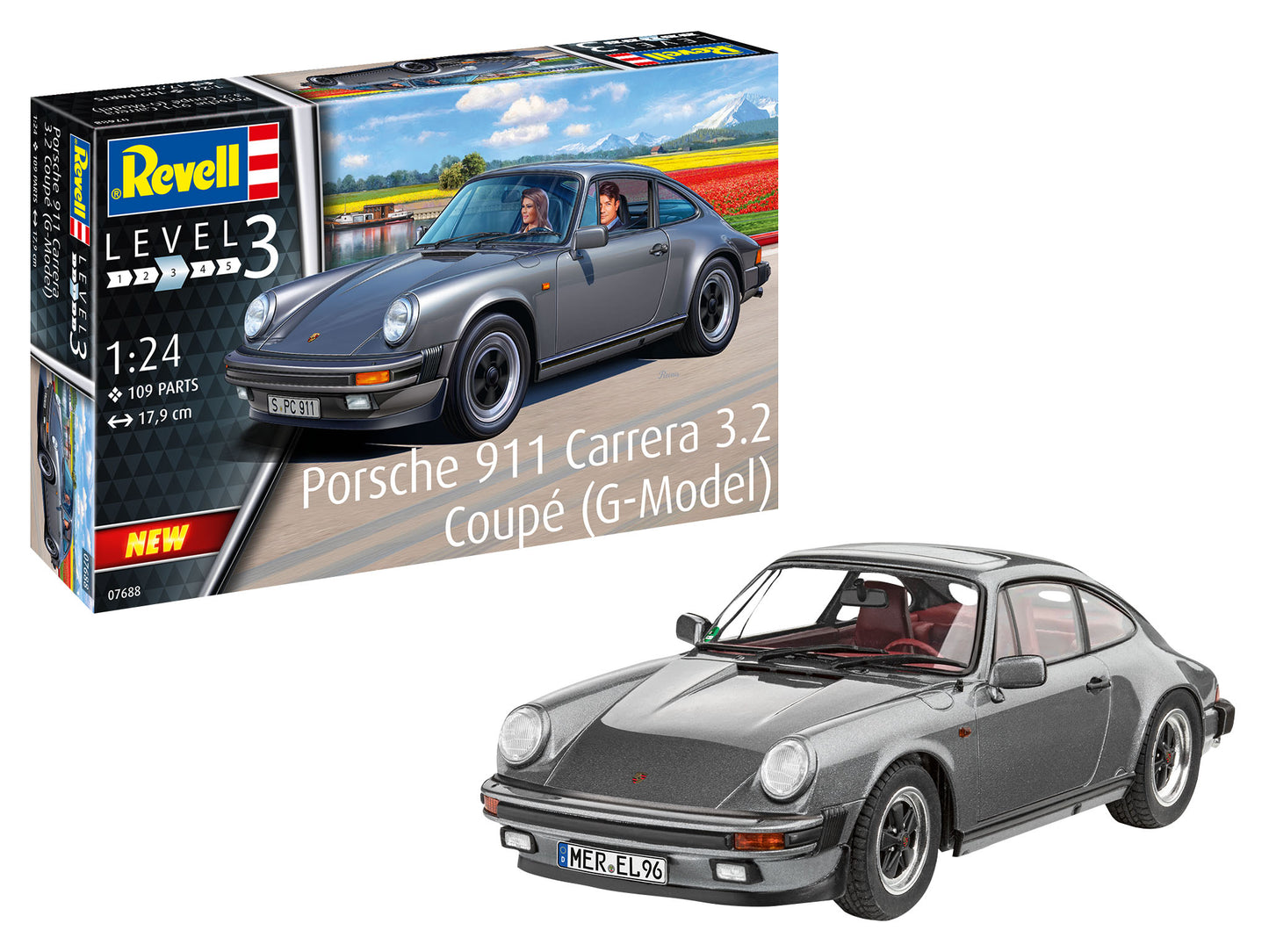 Porsche 911 G Model Coupé (1:24 Scale) Model Kit