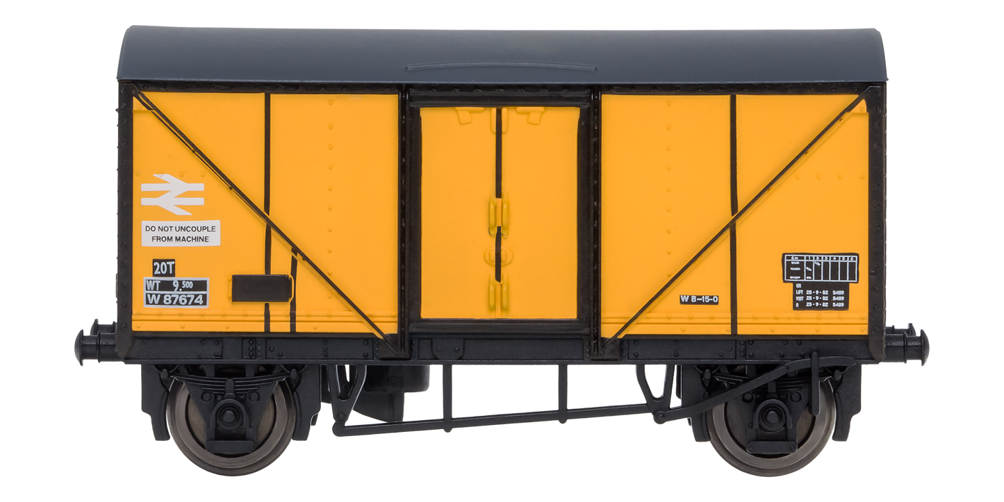 2F-019-015 Ex Blue Spot Fish Van Departmental Yellow W87674