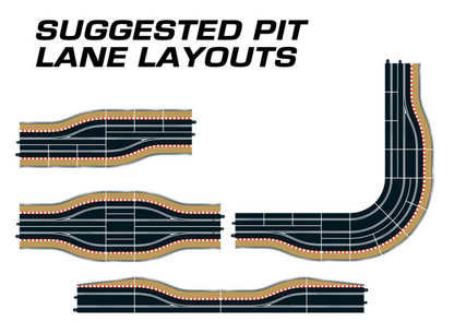 Pit Lane Track (Right Hand) - Includes Sensor