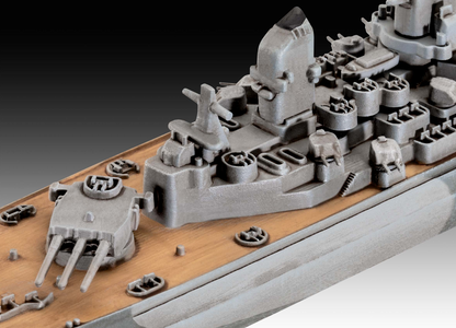 Model Set Battleship USS New Jersey Model Kit