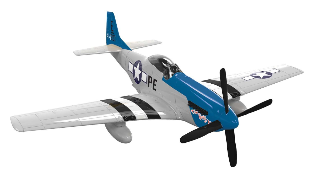 QUICKBUILD D-Day P-51D Mustang Model Kit