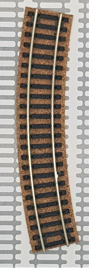 Cork Track Underlay - Single Curve 2nd Radius - Pack of 4