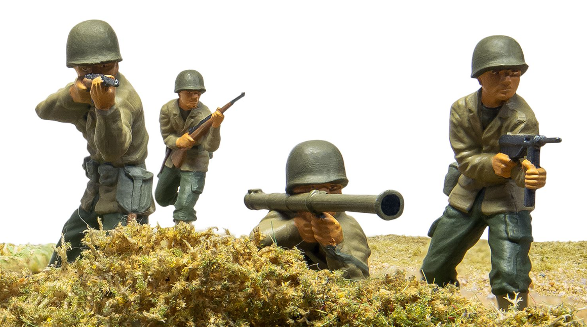 WWII U.S. Infantry Model Kit