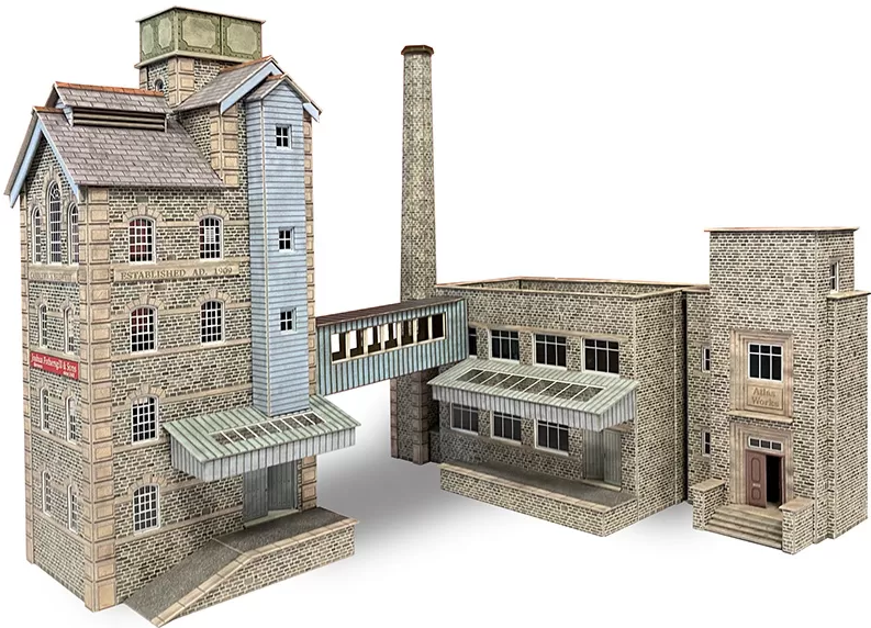 N Old Mill Chimney Stack Building Kit