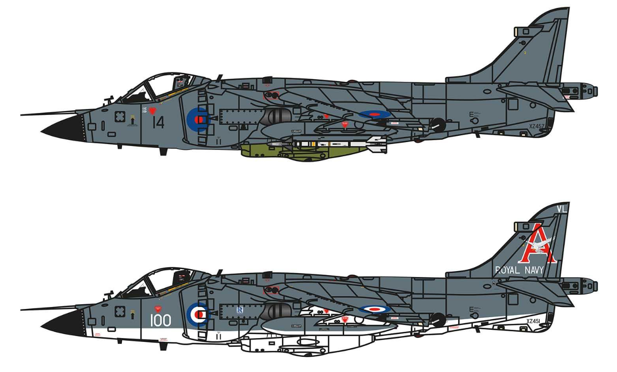 BAe Sea Harrier FRS.1 Model Kit