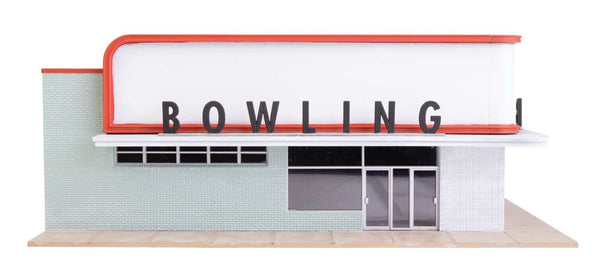Walthers 933-4118 Vintage Bowling Alley Kit – Rails