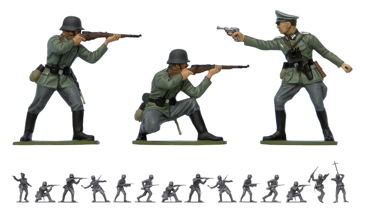 WWII German Infantry Model Kit