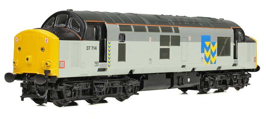 372-111 Class 37/7 37714 BR Railfreight Metals Sector Diesel Locomotive