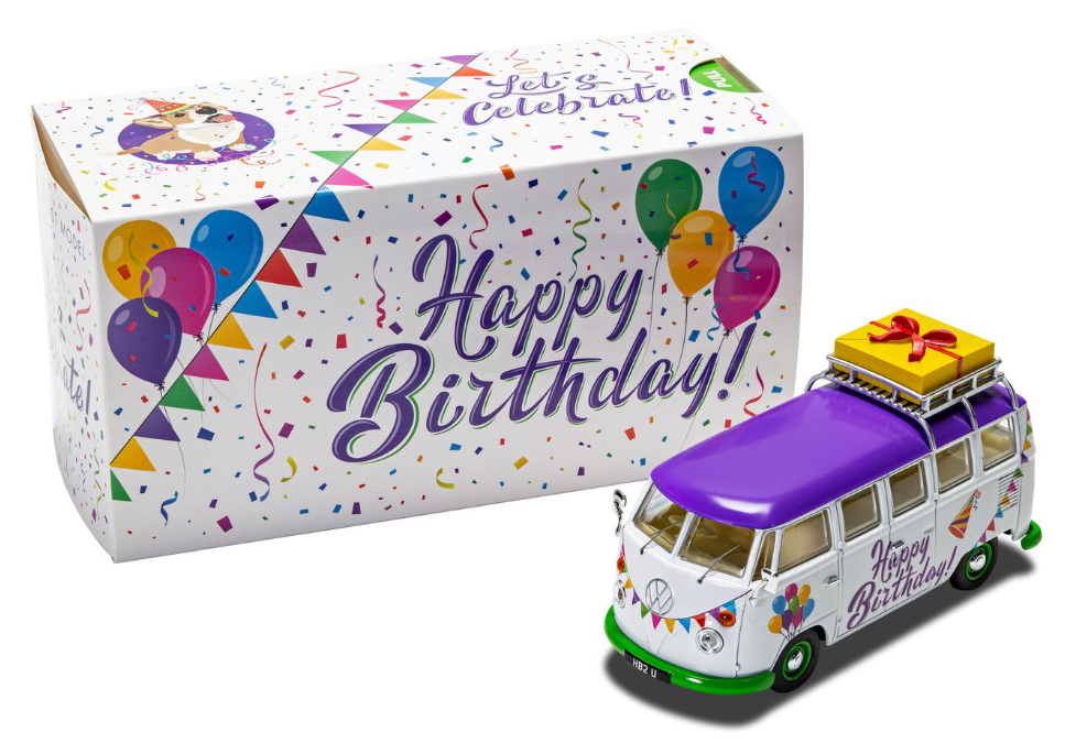 Volkswagen Campervan Happy Birthday