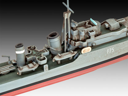 British HMS Ark Royal & Tribal Class Destroyer (1:720) Model Kit