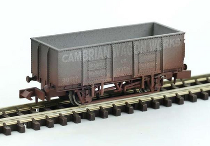 20T Steel Mineral Cambrian Wagon Works 90017 - Weathered