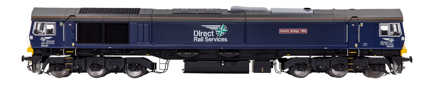 Class 66 421 New DRS Livery Diesel Locomotive - DCC Fitted