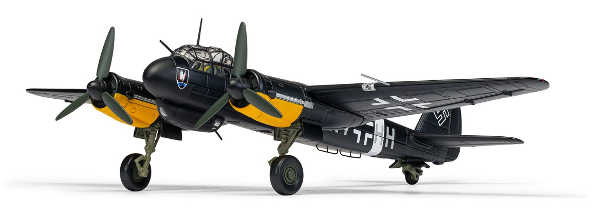 Junkers Ju-88C-6, R4+HH, Gerhard Böhme, 1./NJG.2, Catania, Sicily 1942